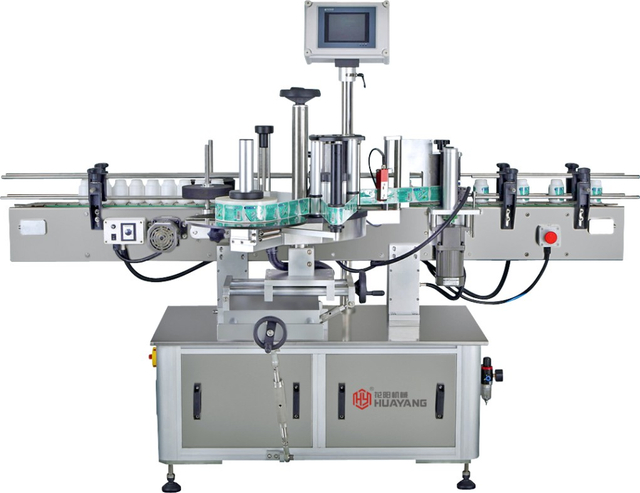 Máquina de rotulagem automática de garrafas redondas